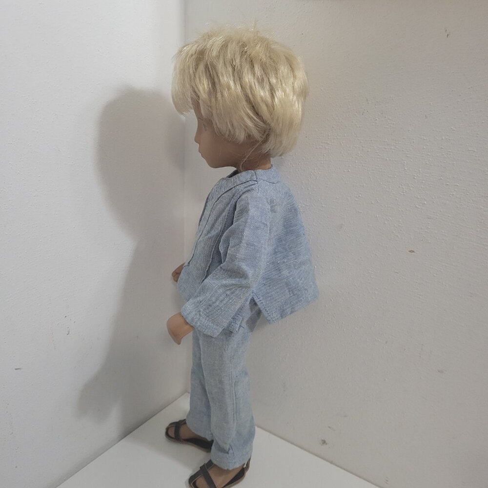 Vintage 70's Sasha Doll Gregor in Denim Outfit - Picture 4 of 8